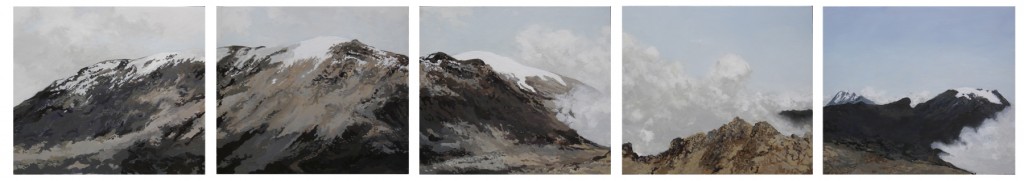 kumanday óleo sobre madera